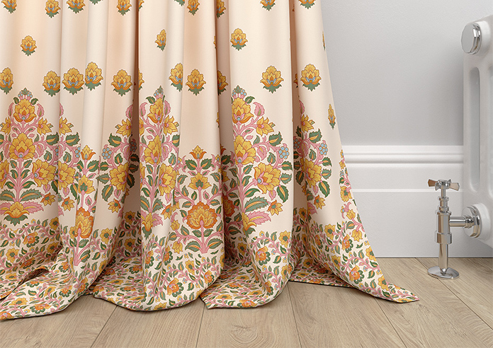 Petal & Block Nitara, Marigold - Made to Measure Curtains - Image 6